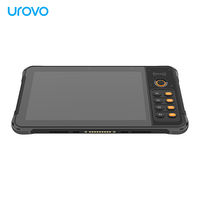 Tableta de mano inalámbrica para exteriores, tablet industrial 4g con pantalla táctil de 8,0 pulgadas, rugosa, pc, android, pda 1D/2D con NFC