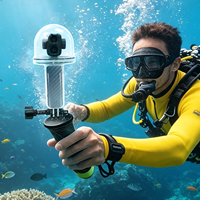 Boîtier étanche Feichao 50m pour Pocket 4Pro, anti-buée, pour la plongée, les caméras d'action sous-marines, pour Insta360 X6, pour OSMO 360 II
