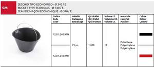 Type de seau de Sm de style de conception européenne de haute qualité fabriqué en Italie économique pour l'industrie du bâtiment - Product Image 2
