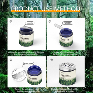 Fábrica OEM Casa Nova Purificador De Ar Removedor De Formaldeído Gel Jelly Desodorante 24 Horas De Trabalho De Formaldeído Scavengers - Product Image 6