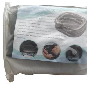 Mobilier de salon de beauté moderne, sans plomberie, lavabo japonais pour shampooing, lavabo de spa pour la tête portable de luxe noir avec réservoir d'eau de 60L - Product Image 3