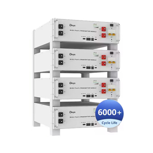 Giá bán buôn deye pin năng lượng mặt trời vàng Nhà cung cấp 48V 5kwh 10kwh Rack 48V LiFePO4 lithium pin năng lượng mặt trời - Product Image 1