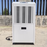 Nouveau déshumidificateur commercial électrique 90L avec roues personnalisables et 1600W pour sous-sol, entrepôt et bureau