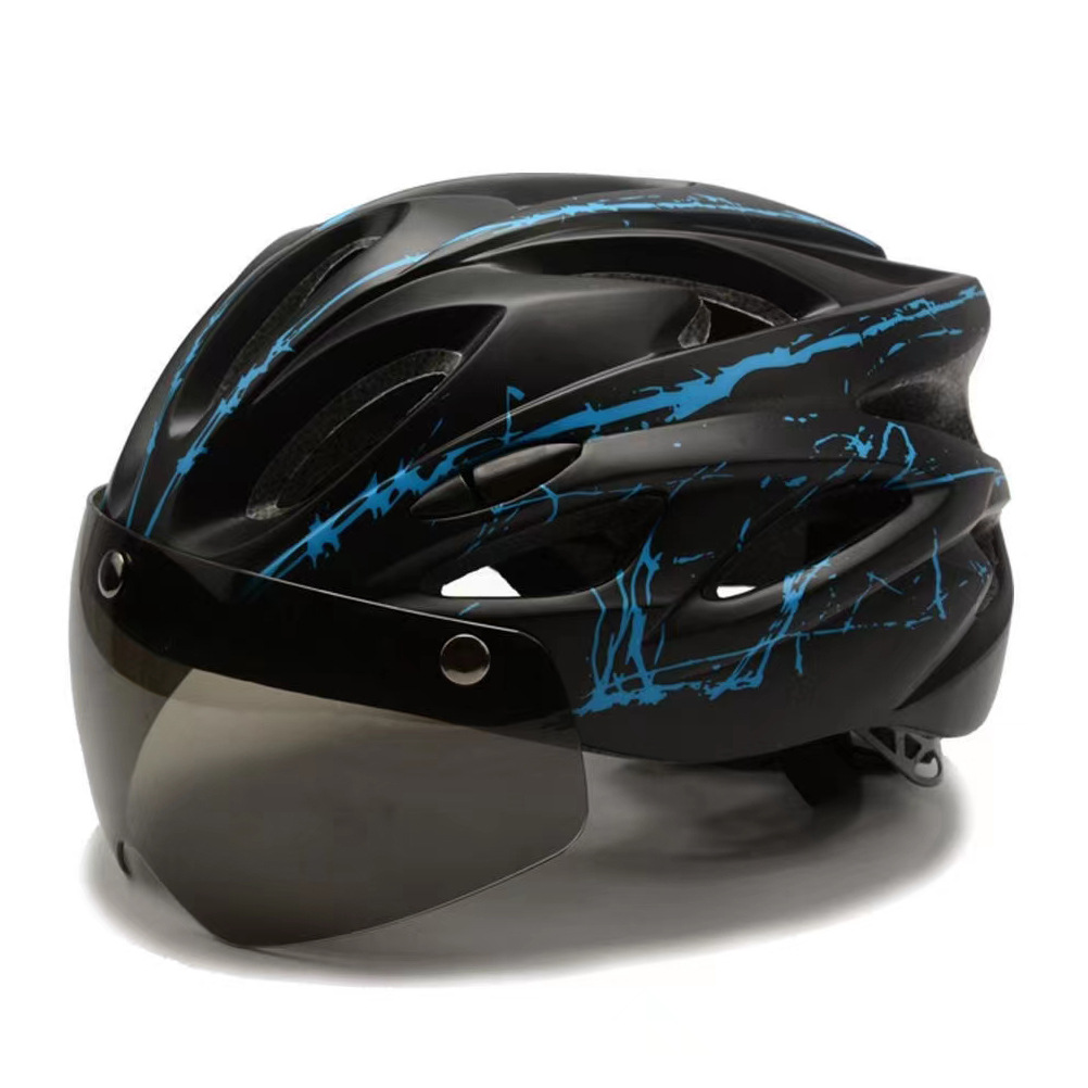 Glossy Black and Blue