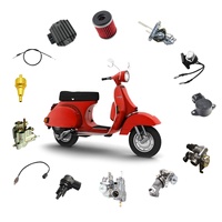 Spidometer Digital untuk Vespa 125 150 180 200 Skuter Motor Velocimetro Odometer untuk Skuter Motor