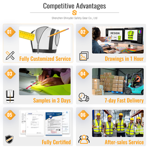 <span class=keywords><strong>T</strong></span>-<span class=keywords><strong>shirt</strong></span> réfléchissant haute visibilité Shinyder, jaune citron, manches courtes, maille respirante, vêtements <span class=keywords><strong>de</strong></span> travail, vêtements <span class=keywords><strong>de</strong></span> construction routière - Product Image 3