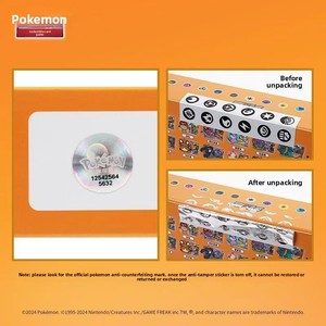 Coffret Cadeau Pokémon CSMC Vol 2 Dream Change Card Display Set, Coffret Cadeau en Cuir Véritable, Second Bomb Fire-breathing Dragon PTCG - Product Image 5
