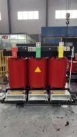 Transformateur de puissance sec certifié ISO CE SCR(B) 12 triphasé 60Hz 30kVA 6kV/10kV à 400V