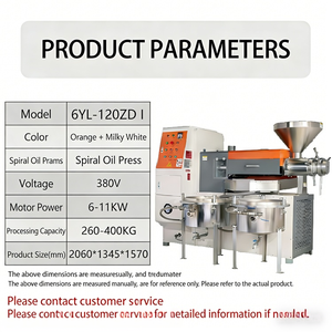 Prensa de Aceite de Coco Automática de Alta Eficiencia y Ahorro de Energía para Procesamiento de Aceite de Soja y Nuez en Pequeños Lotes, Producción de Aceite Comestible - Product Image 6