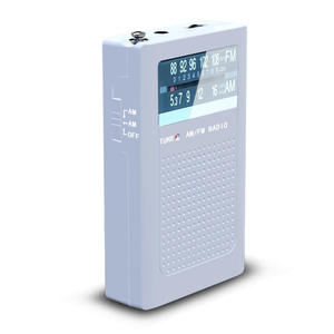 Analog Tuning Factory <b>Mini</b> Portable AM FM Pocket Radio Built In Speaker With Telescopic Antenna For Elderly Outdoor Home Use - Product Image 2