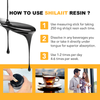 Haute qualité pur Shilajit Puro pommade naturel himalayen Shilajit résine adulte