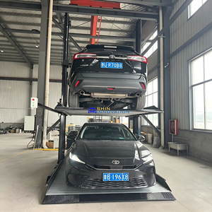 É<span class=keywords><strong>l</strong></span>évateurs <span class=keywords><strong>de</strong></span> <span class=keywords><strong>garage</strong></span> automobiles à 2 poteaux et 3 niveaux, solution <span class=keywords><strong>de</strong></span> stationnement pour trois voitures à usage domestique - Product Image 1