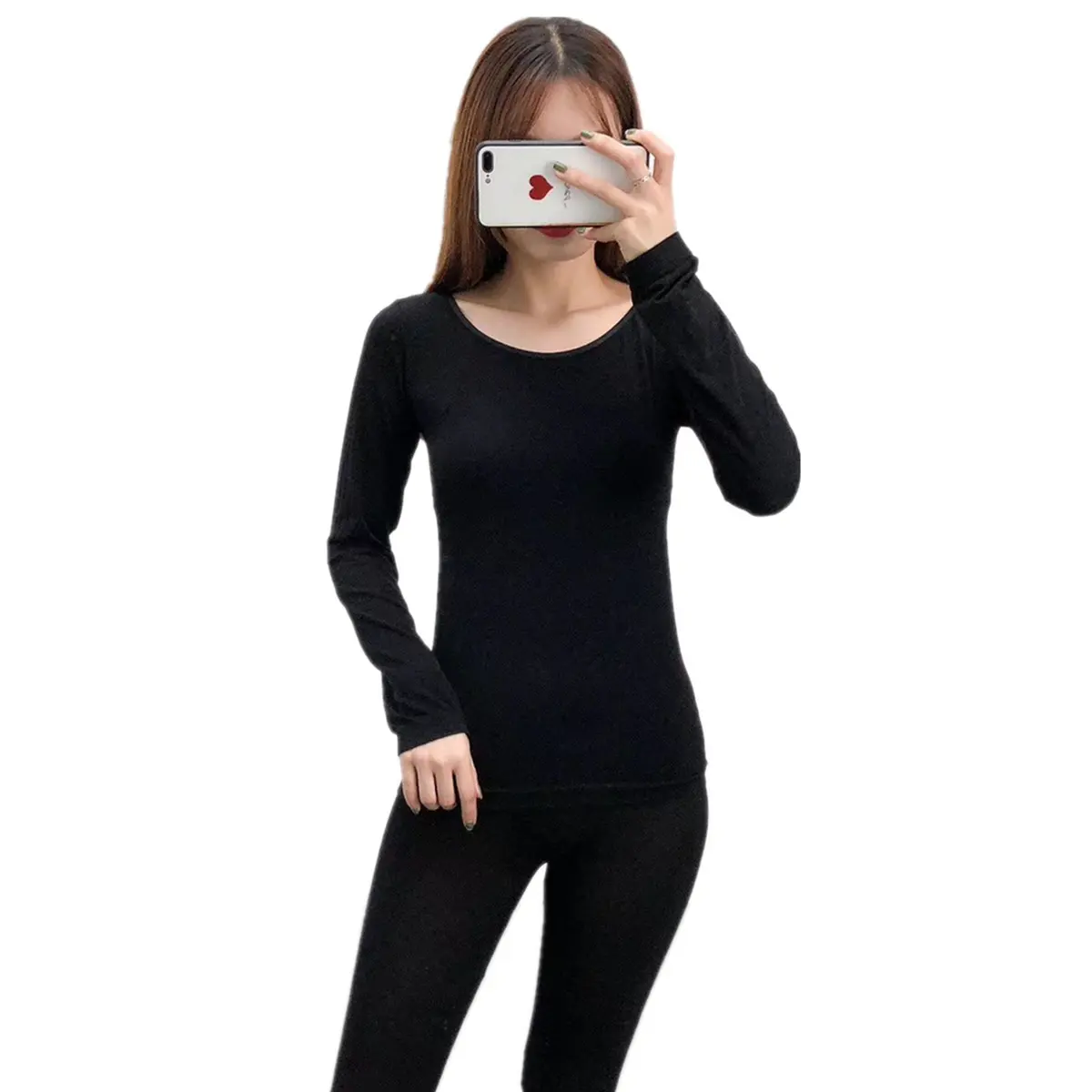 Thermal Underwear Women Long Johns For Women Winter Thermal Underwear Suit Seamless Breathable Warm Thermal Clothing