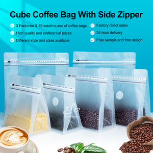 Proveedor de Bolsas de Café, Bolsas de Empaque de Café Impresas Personalizadas con Válvula Unidireccional para Granos de Café Tostado - Product Image 5
