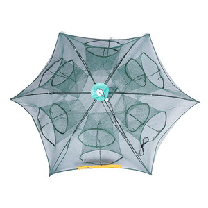 Fishing <b>Umbrella</b> Net Foldable Nylon <b>Automatic</b> Opening 4 6 8 12 16 Units Hand Thrown Fishing Gear - Product Image 4