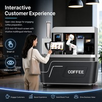 Petit robot bras 3kg robot distributeur de crème glacée pour livraison café barista restaurant robot eracobot