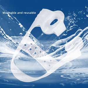 Séparateur d'orteils à double trou avec bande de résistance élastique pour <span class=keywords><strong>Hallux</strong></span> <span class=keywords><strong>Valgus</strong></span> - Product Image 3