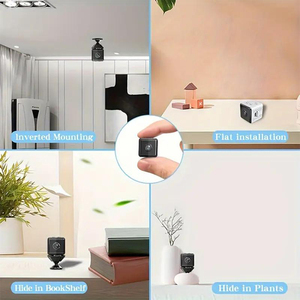 Expédition depuis les États-Unis, mini caméra HD 1080P WiFi, visualisation sur téléphone, <span class=keywords><strong>prix</strong></span> bas, surveillance à distance, caméra de sécurité domestique sans fil, intérieur - Product Image 4