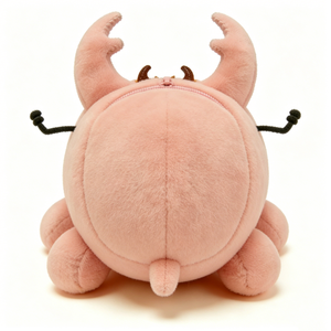 Estuche de Lápices y Bolsa con Cremallera de Peluche de Escarabajo Personalizado, Bolsa de Maquillaje de Insecto Rellena, Bolsa de Almacenamiento de Insectos con Relleno de Algodón PP, Unisex para Halloween - Product Image 4