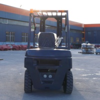 Chariot élévateur diesel certifié CE ISO QINGCHA, 3 tonnes, avec moteur japonais EPA Euro 5