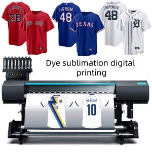 Camiseta de Béisbol Sublimada Personalizada, Bordada, de Malla, para Adultos, Ropa Deportiva Urbana, 100% Poliéster, de Secado Rápido - Product Image 3