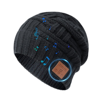 Cappello Beanie Musicale 5.0 Caldo e alla Moda con Supporto per Cuffie, Personalizzabile OEM