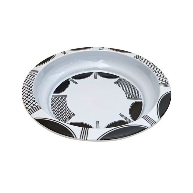 Middle Eastern Hot Melamine Tableware White Plate  Dinner Plate Dish for Home & Commercial Plate