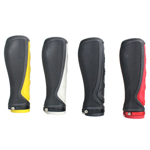 Puños de manillar ergonómicos de goma de 22,2 mm con absorción de impactos para bicicletas de montaña - Product Image 4