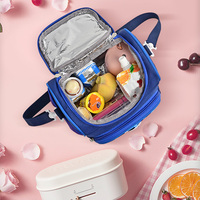 Sac à déjeuner isotherme pour enfants, dessin animé, étanche, impression personnalisée pour garçons et filles, école
