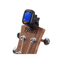 AROMA AT-101 Clip-on Guitar Tuner with CR2032 Battery Included