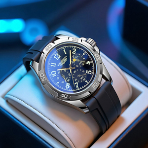 Reloj de Cuarzo Auténtico para Hombre BINLIHUAN, Clásico, Elegante, Resistente al Agua y Moderno - Product Image 4