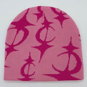 Hip Hop europeo e americano Y2K di vendita calda più recente stile di strada <span class=keywords><strong>Beanie</strong></span> per le donne all'aperto Senior senza allattamenti freddo cappello a maglia - Product Image 2
