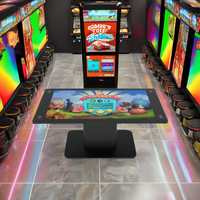 Table de jeu intelligente interactive à écran tactile LCD de 55 pouces pour enfants Utilisation multi-touch et étanche pour café et restaurant