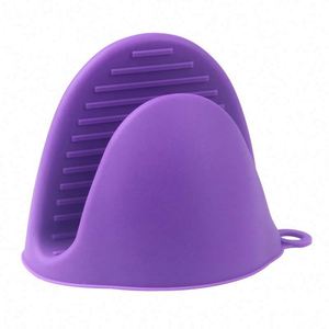 Silicone Heat Resistant Gloves Cooking Pinch Gloves Finger Protector Pot Holder for <b>Kitchen</b> - Product Image 3