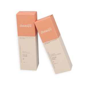 กล่องกระดาษแข็งพับได้สีขาวแบบกำหนดเอง พร้อมลายนูน ขนาดและสีตามสั่ง กล่องเครื่องสำอางรีไซเคิลได้ - Product Image 2