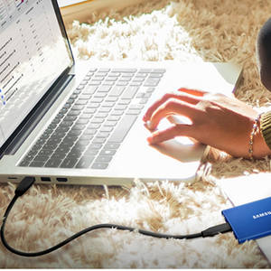 Оригинальный Портативный твердотельный накопитель Samsung SSD 500 Гб 1 ТБ, Nvme T7 Type-c USB3.2 PSSD - Product Image 4