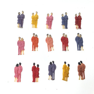 Mô Hình Tàu Hỏa 1:87 Tỷ Lệ Nhựa Vẽ Hình HO TT Người Đứng Các Loại Tư Thế - Product Image 5