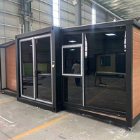 Maison conteneur préfabriquée mobile moderne extensible de 40, 30, 20 pieds, 2, 3 ou 4 chambres