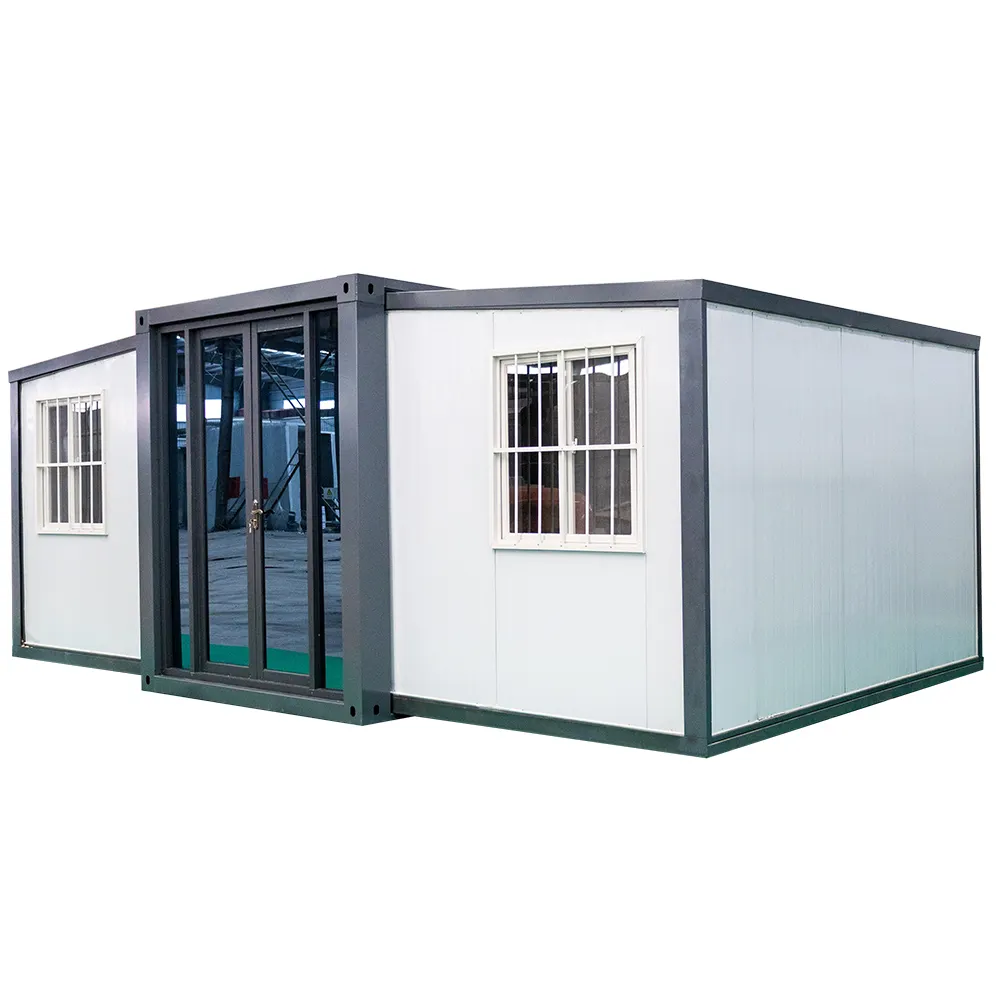 SY20QB 20Ft double wings house with front glass