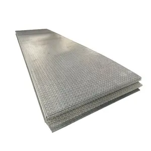 Q235 Q345 A36 Embossed Hot Rolled Carbon Steel Plate Checkered Iron Steel Sheet