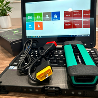 Ordinateur portable semi-robuste Getac V110, outil de diagnostic pour camions lourds, compatible avec les moteurs Weichai, prise en charge par TeamViewer
