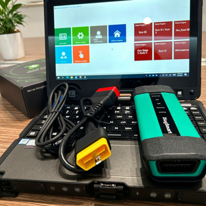 Ordinateur portable semi-robuste Getac V110, outil de diagnostic pour camions lourds, compatible avec les moteurs Weichai, prise en charge par TeamViewer - Product Image 1