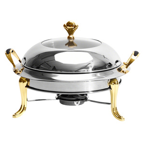 Piccola pentola calda di lusso in acciaio inox con coperchio in acciaio Design moderno fondo a induzione per fornelli a Gas per la cottura delle zuppe a casa - Product Image 5