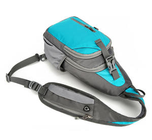 กระเป๋าคาดอกผู้ชาย RUIQUWIN แฟชั่นลำลอง สปอร์ต กันน้ำ ทนทาน จุของได้เยอะ ผลิตจากโพลีเอสเตอร์ เหมาะสำหรับกิจกรรมกลางแจ้ง - Product Image 2