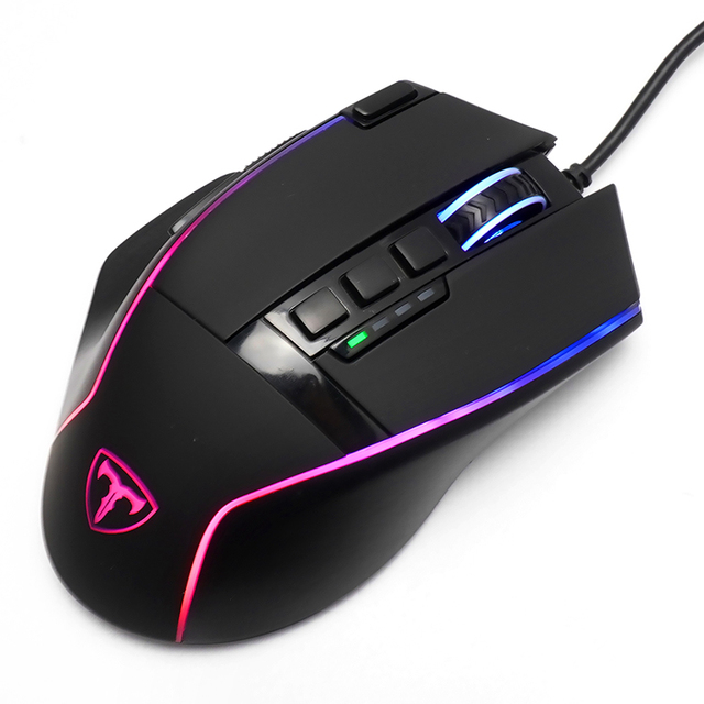 DPI Adjustable Gaming Mouse Computer PC Laptop Ergonomic Programmable Optical Wired RGB Gaming Mouse