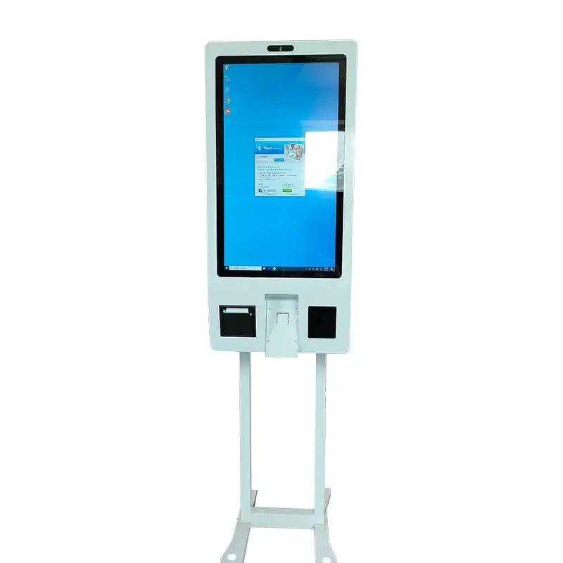 Service Bestellen Kassa Machine Self-Service Kiosken Onderhouden Gezondheid In Restaurant Dienen Zelf Kiosk