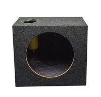 Boîtier de subwoofer arrière de style classique personnalisé pour véhicules (matériau MDF) Service OEM/ODM Accessoires assortis Câblage