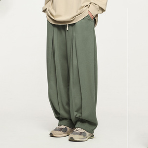 Pantalones Casuales de Moda Primavera-Otoño 2026, Diseño Diagonal con Escamas de Pescado, Cómodos y Versátiles - Product Image 2