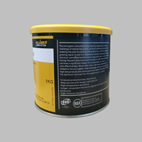 شحم كلوبر كلوبيرتيمب GR AR 555 L/55 PFPE PTFE عالي الحرارة، مقاوم للمواد الكيميائية، معتمد من NSF H1، شحم تشحيم للمحامل المفرغة من الهواء، 1 كجم