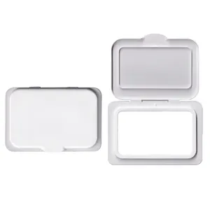 Personalizado PP Plastic Lid Fabricante Fornecer Vazamento Hermético Seal Wet Wipes Dispenser Tampas para Wet Wipes Storage Container